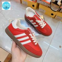 ราคา ใหม่ล่าสุดเบาสบาย รองเท้าผ้าใบสีแดง 3 แถบ เต็มกล่อง การควบคุมคุณภาพ (27978480997)