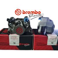 ราคา ปั้ม Brembo แท้ ปักข้างสีเทา โลโก้แดง (24561758467)