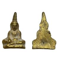 ราคา พระท่ากระดาน พิมพ์ใหญ่เกศตรง เนื้อกะไหล่ทอง (42420994398)