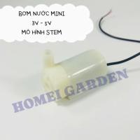ราคา ปั๊มน้ําขนาดเล็ก 3V 5V - ปั๊มน้ํา DC ขนาดกะทัดรัด สําหรับรุ่น DIY STEM, ปั๊มจุ่มไมโคร - HM0599 (42619580533)
