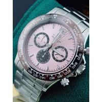 ราคา ⌚️นาฬิกาผู้ชาย Elgin Quartz Chronograph แท้ หน้าปัด สวยมาก แปลกตาไม่ซ้ำใคร (22871339027)