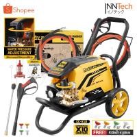 ราคา DELTON เครื่องฉีดน้ำแรงดันสูง 280 บาร์ 4200 วัตต์ สำหรับงานหนัก คาร์แคร์ ขนาดใหญ่ 2 ล้อเลื่อน BUDDY SERIES รุ่น CC-X10 (17999953457)