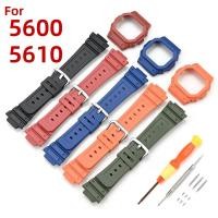 ราคา 5600 5610 Refit Mod นาฬิกา Bezel สําหรับ Casio DW-5600 DW-5610 DW5600HR GW-M5610 GW-B5600 กรณียางกันน้ํากีฬาสร้อยข้อมือเรซินสีดําสายนาฬิกา Bezels (42750595837)