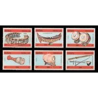 ราคา W11 แสตมป์ลาวยังไม่ได้ใช้ ชุด Musical Instruments ปี 1984 ประเทศลาว ใหม่ ยังไม่ได้ใช้ สภาพดี จำนวน 6 ดวง ครบชุด (4532677309)