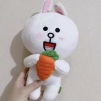 ราคา Line หมีสีน้ําตาล Coni กระต่ายน่ารักตุ๊กตาของเล่นตุ๊กตาคู่ของขวัญของขวัญวันเกิดสายหมีสีน้ําตาลน่ารักกระต่ายตุ๊กตา HairZWYU/ดูเงิน888 (50351619781)