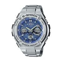 ราคา Casio G-Shock นาฬิกาข้อมือผู้ชาย สายเหล็ก รุ่น GST-S110D-2A - สีฟ้า (544937129)
