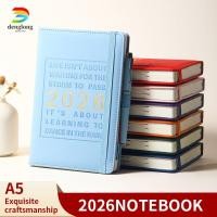 ราคา DENGLONG 2026 Schedule Book, พร้อมสมุดบันทึกคู่มือประสิทธิภาพปฏิทิน, มัลติฟังก์ชั่น A5 English To Do List Notepad นักเรียน (24645867393)