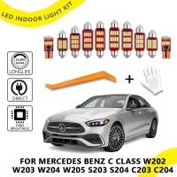 ราคา 8pcs สําหรับ Mercedes Benz C Class W202 W203 W204 W205 S203 S204 C203 C204 รถอุปกรณ์เสริม Canbus LED ภายในโดมแผนที่ชุด (29470532811)