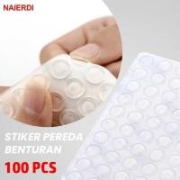 ราคา NAIERDI สติ๊กเกอร์กันกระแทกกันชนซิลิโคนทรงกลม 100 ชิ้น - FZL10 (24746900984)