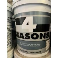 ราคา [ลดล้างสต็อค]สีทาฝ้าเพดาน TOA 4Seasons ถังใหญ่ (18 ลิตร) (26517714656)