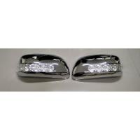 ราคา ฝาครอบกระจกมีไฟ Toyota Vios 2013-2016 ชุบโครเมี่ยม (4816171781)