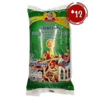 ราคา (ยกลัง) ปลาร้า ส้มตำ ตราแม่พยอม น้ำปลาร้าแม่พยอม จังหวัดอุดรธานี แบบถุงสีเขียว 900 กรัม 12 ถุง (26219135896)