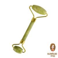 ราคา ลูกกลิ้งนวดผิวหน้าหินหยก หยกกัวซา ลูกกลิ้งนวดหน้า (7977239516)