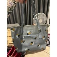 ราคา กระเป๋าCoach แท้ งานช็อป ทรงช้อปปิ้ง สีฟ้า (2189362107)