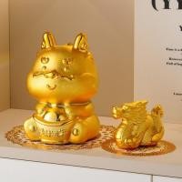 ราคา พร้อมทองมังกรแสดงเซรามิกรูปปั้นมังกรจีนปีใหม่ของที่ระลึกของขวัญ2024รูปปั้นมังกรเครื่องประดับ (51801336383)