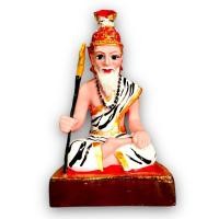 ราคา [sumpati]ปู่ฤาษี นารอด ชุดขาวผ้าลายเสือ ขนาดหน้าตัก 5 นิ้ว เนื้อเรซินผสมมวลสารว่านมงคล 108 องค์ท่านผ่านเข้าพิธีมงคล (13298579086)