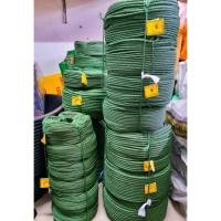 ราคา เชือกไนล่อนขี้ม้า สีเขียวขี้ม้า ขนาด 4,5,6 มิล ยกม้วน (ความยาวประมาณ 200 เมตร) (23369901758)