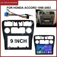 ราคา 9 นิ้วสําหรับ Honda Accord 1998-2003 รถวิทยุสเตอริโอ Android MP5 GPS Player 2 Din Head Unit Fascia แผงปลอกกรอบ (29183389779)