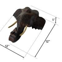 ราคา หัวช้างแกะสลักไม้แกะสลักหัวช้าง หัวช้างติดผนัง ช้างไม้แกะสลัก ตุ๊กตางานไม้ภาคเหนือ ใช้ตกแต่งบ้าน แต่งสวน แต่งโรงแรม (6494209542)