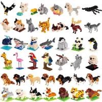 ราคา บล็อกตัวต่อเลโก้ รูปปลาวาฬ แพนด้า ขนาดเล็ก DIY สําหรับสัตว์เลี้ยง สุนัข แมว (21612383376)