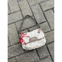 ราคา Coach Ashley 3 Vintage Signature Canvas mix Leather Shoulder/Handbag (27923059505)