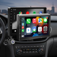 ราคา เครื่องเล่นมัลติมีเดียในรถยนต์ขนาด 7/9 นิ้ว Android 2 Din พร้อมพัดลมระบายความร้อน, Carplay, 4G 64G, GPS, WIFI, ใช้ได้ทั่วไป (55950467749)