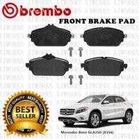 ราคา BREMBO Mercedes Benz GLA250 X156 ผ้าดิสเบรคหน้าหลัง (48400872142)