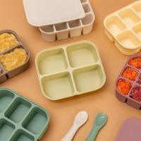 ราคา [MODU'I] ❤️Silicon Cube Tray❤️, 6 types, Blue Mama Cube, Baby Food Container, Ice Cubes, Baby Solids, Korea (28828507858)