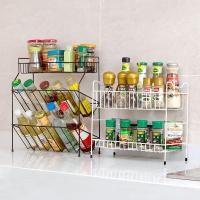 ราคา ชั้นเก็บของหลายชั้นเครื่องครัวชั้นวางโต๊ะ / เหล็กหลายชั้นชั้นวางเครื่องเทศเครื่องครัวชั้นวางโต๊ะชั้นเครื่องเทศชั้นวาง (44074472774)