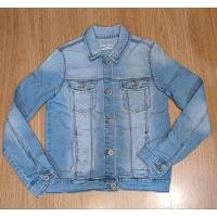 ราคา ซาร่าKidsแจ็คเก็ตยีนส์มีกระเป๋าด้านในไซส์sอก36ยาว21งานมือ2 (25636837839)