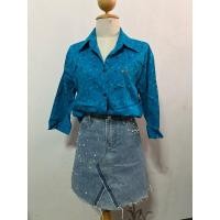 ราคา เสื้อเชิ้ตแขนสามส่วน มีกระเป๋า เสื้อเชิ้ตแขนสามส่วน มีกระเป๋า (29829175233)