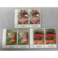 ราคา แสตมป์ไทยชุดวันวิสาขบูชา 2535 ครบชุดคู่ติดขอบมุม (25069662410)