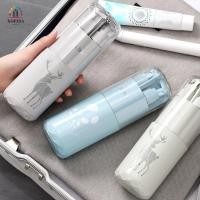 ราคา ถ้วยยาสีฟัน WILLIS, ขวดเก็บแชมพูน้ําหนักเบาพลาสติก, ชุดล้างแบบพกพามัลติฟังก์ชั่นขนาดเล็กห้องน้ํา (27193126781)