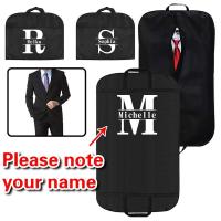 ราคา การปรับแต่งชื่อClothes Cover ผ้าคลุมกันฝุ่นเสื้อผ้าสีดำ ถุงเก็บฝุ่น กระเป๋าผ้าแขวน ความจุขนาดใหญ่ พิมพ์ลายสวยงาม (42861958887)