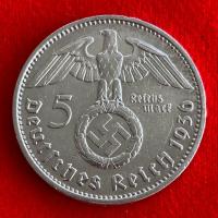 ราคา เหรียญเยอรมันสมัยนาซี Germany 5 reichsmark ปี 1936 เนื้อเงิน เหรียญ​ต่างประเทศ (26028815970)