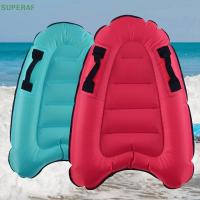 ราคา Superaf กลางแจ้ง Inflatable กระดานโต้คลื่นแบบพกพา Bodyboard เด็กผู้ใหญ่ว่ายน้ําปลอดภัยน้ําหนักเบา Kickboard Sea Surfing Wakeboard ร้อน (28918649320)