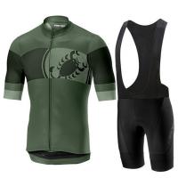 ราคา Castelli Army Green MTB ชุดปั่นจักรยาน 2025 Pro กางเกงเอี๊ยมแขนสั้น เสือภูเขา ใช้ในการแข่งข้ามประเทศ (40720579177)