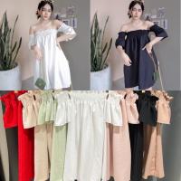 ราคา มินิเดรส เดรสปาดไหล่ (22219924907)