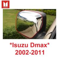 ราคา ครอบกระจก Isuzu D-max 2002 2003 - 2011 สีชุบ อีซูซุ ดีแมค ดีแม็กซ์ Dmax ครอบกระจกมองข้าง ครอบกระจกข้าง หูกระจก DMAX (19089404794)