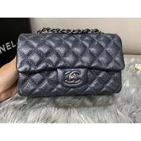 ราคา Like new chanel classic mini8 Black Charcoal Pealry Holo20 Fullset on rec. (7557790561)