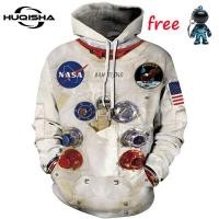 ราคา เสื้อกันหนาวและหมวกแบบลายอวกาศ NASA สำหรับผู้ชายและผู้หญิง ไซส์ใหญ่จากสู่ XL (46950602786)