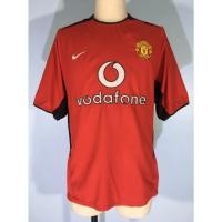ราคา NIKE MANCHESTER UNITED 2002 SOCCER JERSEY SHIRT S เสื้อบอลวินเทจ แมนเชสเตอร์ยูไนเต็ด polyester (40309305151)
