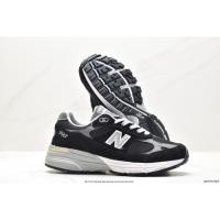 ราคา New Balance Made in USA MR993 Series Beauty Blood Classic Retro Casual Sports All-Match Dad Running Shoes Co-Branded Milk White Rock Grey MR993BK (46100708046)