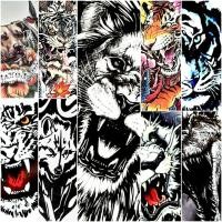 ราคา UPDATE ล่าสุด 5/3/24 ✌️TATTOO รอยสักปลอม ✅️ ชุดสัตว์บก เสือ สิงโต หมาป่าและอื่นๆ คละลาย✅️ ติดแน่น ลายชัด ใช้ง่าย (23976750774)