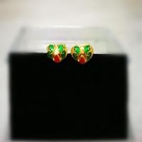 ราคา ต่างหู​ทองหุ้ม​เยาวราช​ลงยา (1688666997)