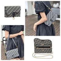 ราคา ขายล่วงหน้ายุโรป DIOR ผู้หญิงผ้าใบสีน้ำเงิน/ไหล่/กระเป๋าสะพายข้าง/กระเป๋าถือ (24768940971)