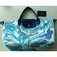 ราคา Longchamp Limited "Fleurs De Ravello" Summer 2014 Collection Size M สี Indigo (203459400)