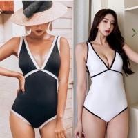 ราคา วันพีชชาเนล ชุดว่ายน้ำชาเนล ชุดว่ายน้ำสีดำ ชุดว่ายน้ำสีขาว วันพีชสีขาว วันพีชสีดำ ชุดว่ายน้ำโชว์หลัง ชุดว่ายน้ำแบรนด์ (12530520776)