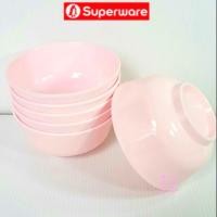 ราคา ซุปเปอร์แวร์ ชาม4นิ้ว=6ชิ้น( ถ้วยแบ่งไม่มีกล่อง )สีโอลด์โรส ซุปเปอร์แวร์เกรดA (1264981031)