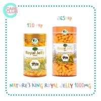 ราคา Nature'S King Royal Jelly 1000Mg. 120 / 365 CAP นมผึ้ง เนเจอร์คิง 120/365 แคปซูล (24313228173)